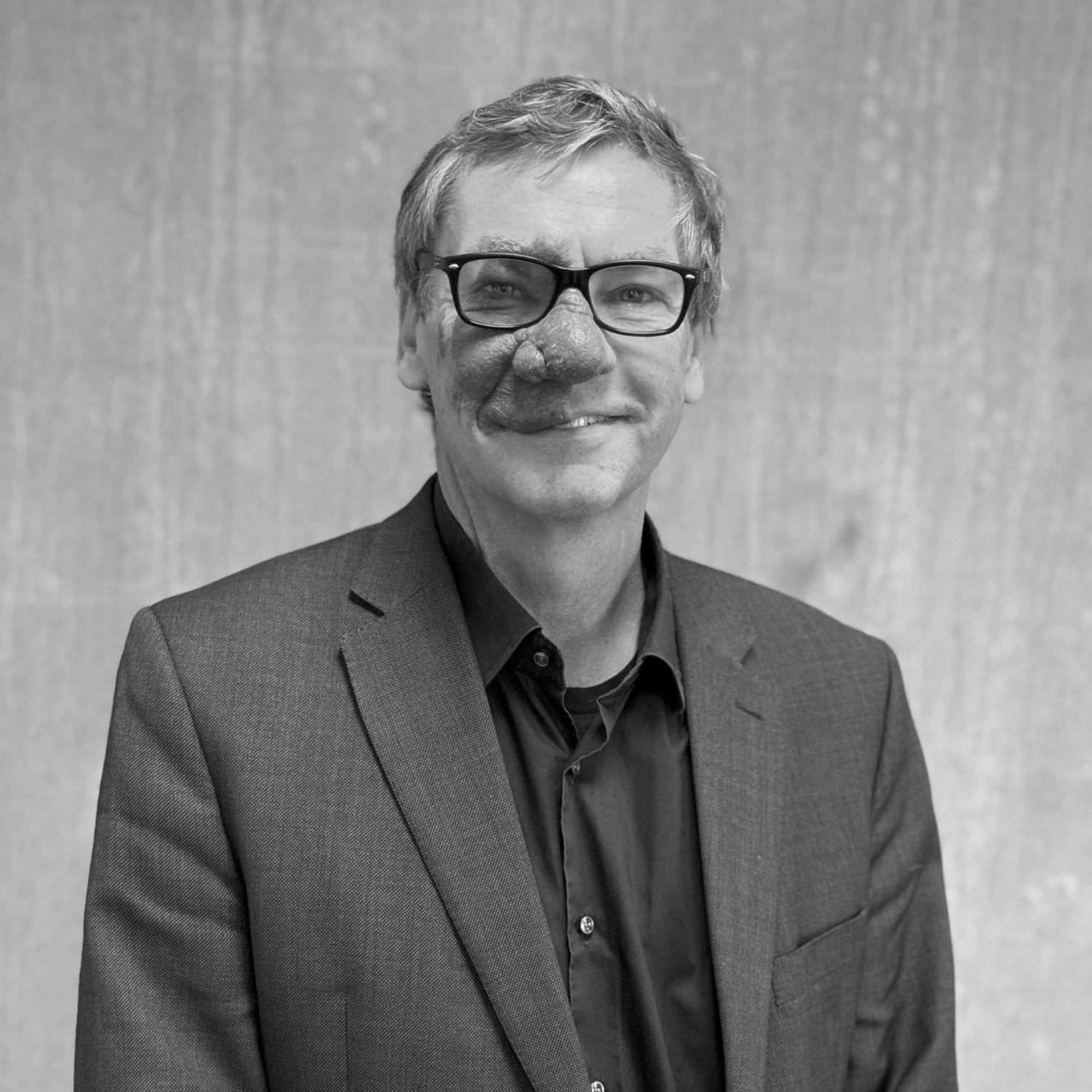 Black and white photo of Michael Stanley Pedersen
